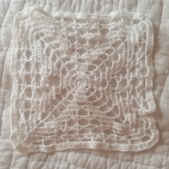 Hand Crafted Vintage Cotton Doilie